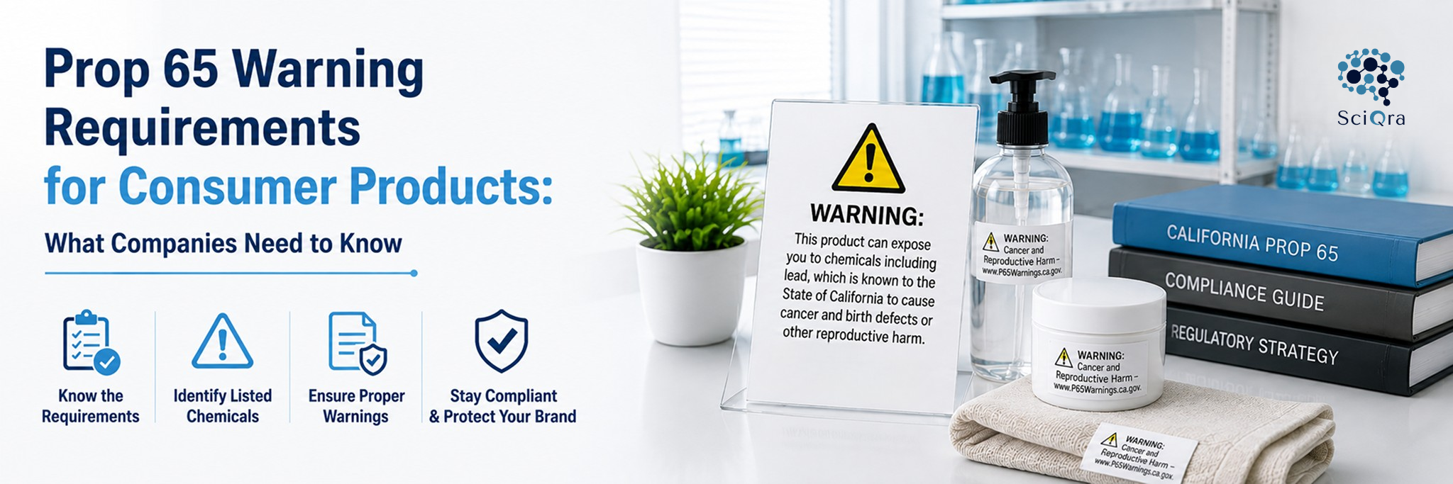 California Proposition 65 compliance assessment with exposure and safety evaluation