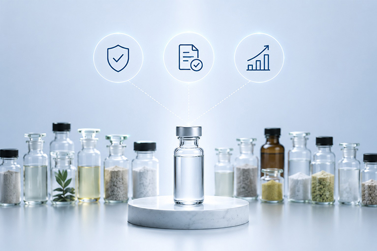 Raw material safety assessment and selection services for product compliance